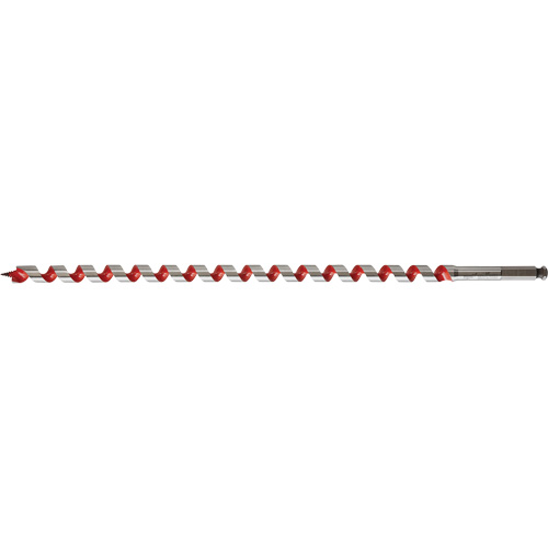 Ship Auger Drill Bit, 11/16" Diameter, 15" Flute, 7/16" Hex Shank Solutions industrielles ALPHA