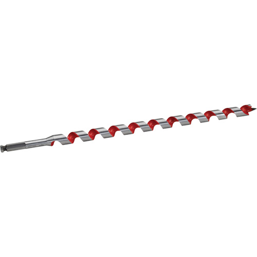 Ship Auger Drill Bit, 1-1/16" Diameter, 15" Flute, 7/16" Hex Shank Solutions industrielles ALPHA
