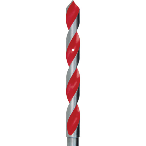 Foret d'installation de c&acirc;bles pour petits appareils, 1/4", Acier rapide, Cannelure 4" Solutions industrielles ALPHA