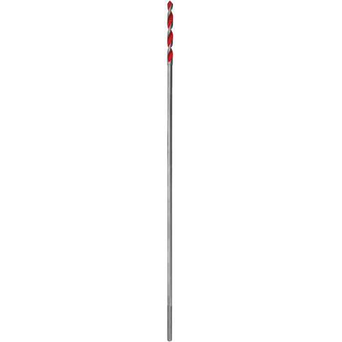 Foret d'installation de c&acirc;bles pour petits appareils, 1/4", Acier rapide, Cannelure 4" Solutions industrielles ALPHA