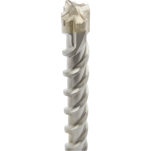 MX4 4-Cutter SDS-Plus Rotary Hammer Drill Bit, 1", SDS-Plus Shank, Carbide Solutions industrielles ALPHA