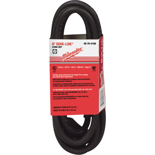 Cordon Quik-Lok avec prise de style tournante Solutions industrielles ALPHA