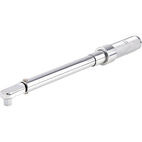 Cl&eacute; dynamom&eacute;trique microm&eacute;trique &agrave; t&ecirc;te fixe, &agrave; cliquer, Entraînement 3/8" carr&eacute;, 16-80 lb-pi Solutions industrielles ALPHA