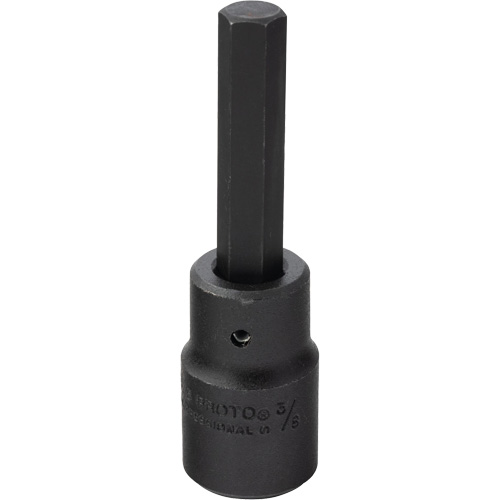 Socket Bit, Hex, 3/8" x 3-1/4" L, 1/2" Drive Solutions industrielles ALPHA