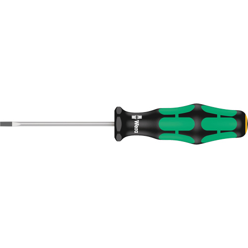 Tournevis pour vis &agrave; fente, Tige de 3/32", Ronde, 5-1/8" lo, Prise en Plastique Solutions industrielles ALPHA