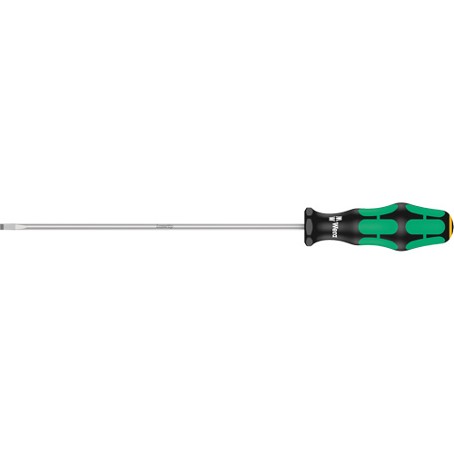 Slotted Screwdriver, 5/32" Tip, Round, 12" L, Plastic Handle Solutions industrielles ALPHA
