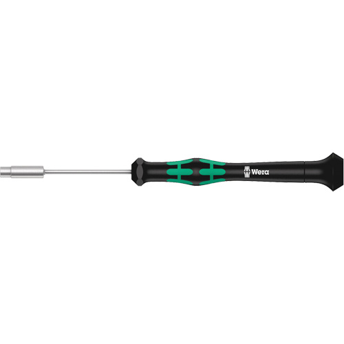 Micro-tournevis pour embouts, 9/64" prise, 6-3/16" lo, Non magn&eacute;tique Solutions industrielles ALPHA