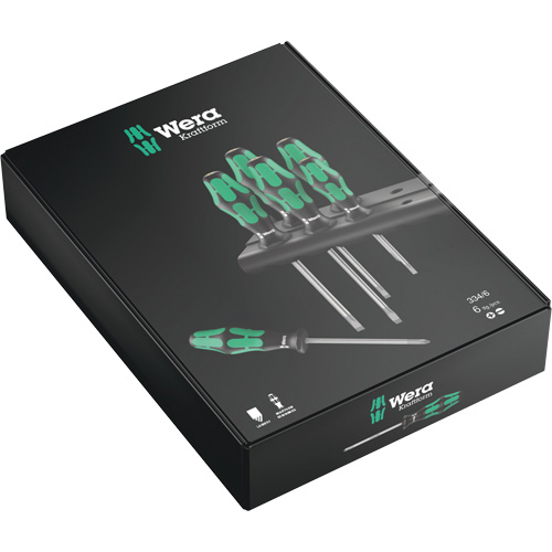 Slotted Phillips Screwdriver Set, 6 Pcs. Solutions industrielles ALPHA
