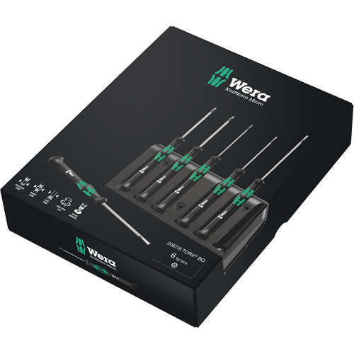 Precision Screwdriver Set, 6 Pcs. Solutions industrielles ALPHA