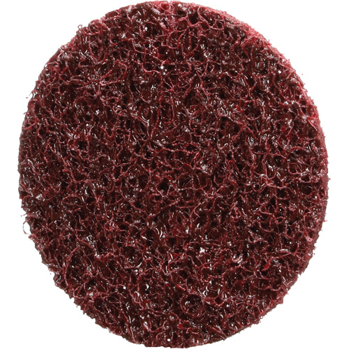 Disque de conditionnement de surface &agrave; remplacement rapide Standard Abrasives, 2" dia., Grain Moyen, Oxyde d'aluminium Solutions industrielles ALPHA