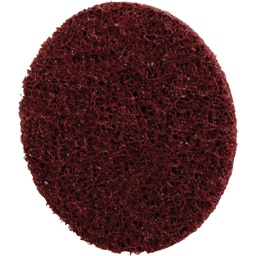 Disque de conditionnement de surface &agrave; remplacement rapide Standard Abrasives, 3" dia., Grain Moyen, Oxyde d'aluminium Solutions industrielles ALPHA