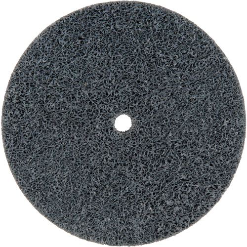 Meule homog&egrave;ne &agrave; faible densit&eacute; de s&eacute;rie 500 Standard Abrasives, 3" x 1/2", Arbre de 1/4", Grain de Fin, Carbure de silicium Solutions industrielles ALPHA