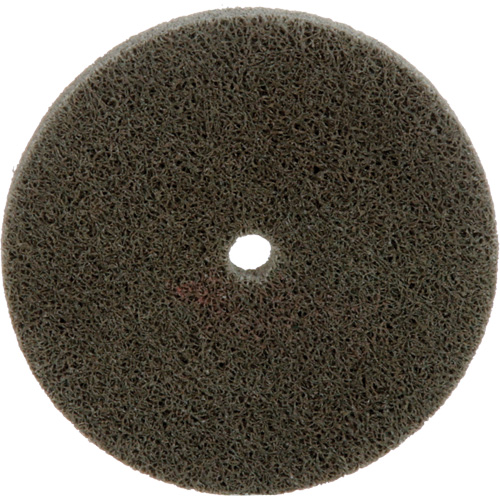 Disque unitaris&eacute; Standard Abrasives, 3" x 1/4", Arbre de 1/4", Grain de Fin, Oxyde d'aluminium Solutions industrielles ALPHA