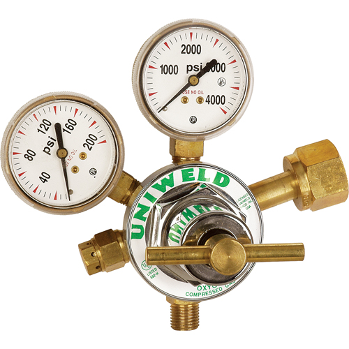 Medium-Duty Single Stage Regulator, Oxygen, CGA540 Inlet Solutions industrielles ALPHA