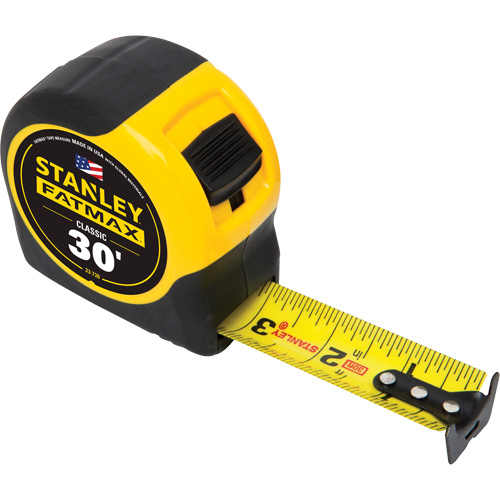 FatMax&reg; Classic Tape Measure, 1-1/4" x 30', Imperial Graduations Solutions industrielles ALPHA