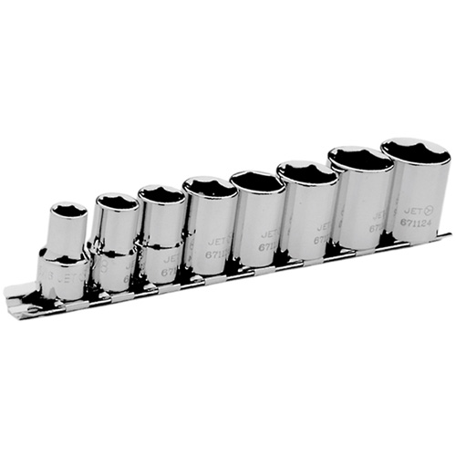 Jeu de douilles SAE, 8 Mcx, Prise de 3/8" Solutions industrielles ALPHA