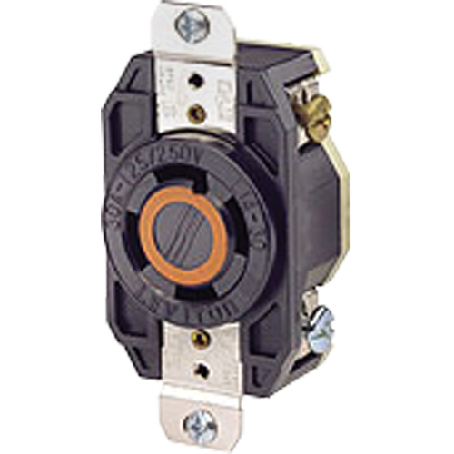 Single Flush 3-Pole 4-Wire Grounding Receptacle Solutions industrielles ALPHA