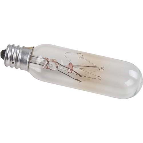 AMPOULE,INCAND.T6,CLAIRECANDELABLRE,15W,145V,1/P Solutions industrielles ALPHA