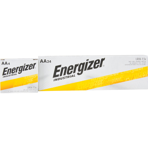 Alkaline Industrial Batteries, AA, 1.5 V Solutions industrielles ALPHA
