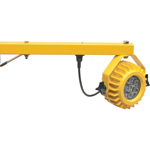 Heavy-Duty Loading Dock Lights, 24" Arm, 300 W, LED Lamp, Metal Solutions industrielles ALPHA