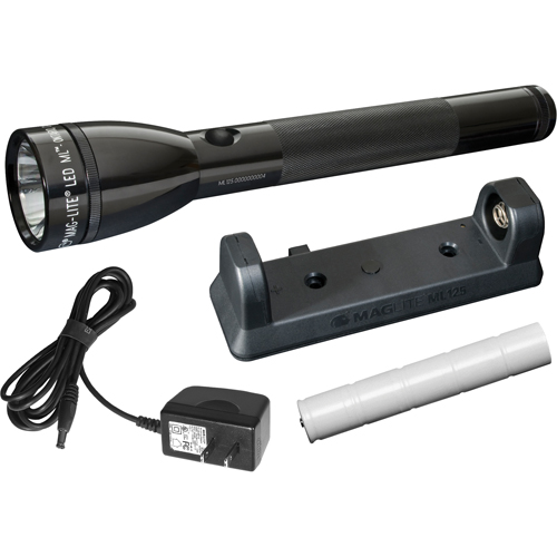 Lampes de poche ML125, DEL,  lumens, Piles Rechargeable Solutions industrielles ALPHA