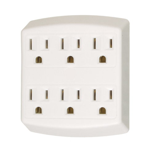 Adaptateurs, 6 Prise(s), 15 A, 1875 W, 125 Solutions industrielles ALPHA