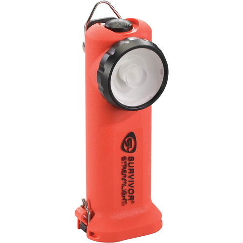 Survivor&reg; Flashlight, LED, Rechargeable/AA Batteries, Nylon Polymer Solutions industrielles ALPHA