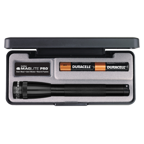 Lampes de poche Mini Pro, DEL, 272 lumens, Piles AA Solutions industrielles ALPHA