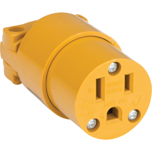 PVC Grounding Connector, 5-15R, Plastic Solutions industrielles ALPHA