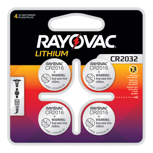 CR2032 Lithium Coin Cell Batteries, 3 V Solutions industrielles ALPHA