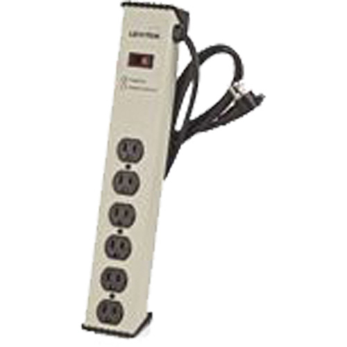 Surge Protector Strip, 6 Outlets, 900 J, 1500 W, 6' Cord Solutions industrielles ALPHA