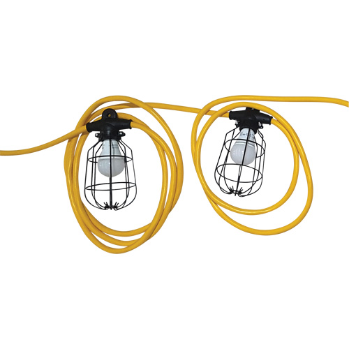 Chaînes de lumi&egrave;res DEL, 5 Lumi&egrave;res, 600" lo, Boîtier en M&eacute;tal Solutions industrielles ALPHA