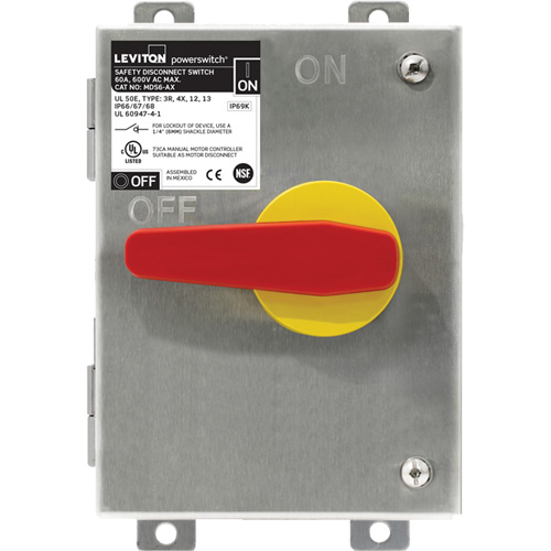 Sectionneur en acier inoxydable Solutions industrielles ALPHA