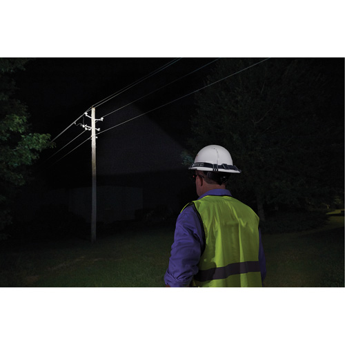 Lampe frontale &agrave; faisceau large/concentr&eacute; et &agrave; s&eacute;curit&eacute; intrins&egrave;que, DEL, 310 lumens, 40 hres de fonctionnement, piles AAA Solutions industrielles ALPHA