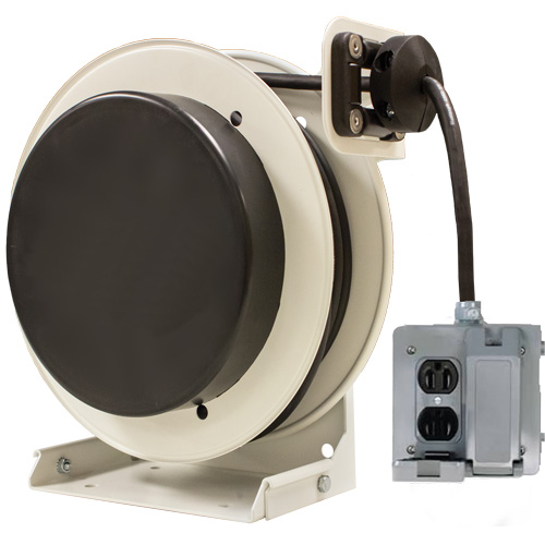 Cord Reel, 50', SJOOW, 12/3 Gauge, 20 A Solutions industrielles ALPHA