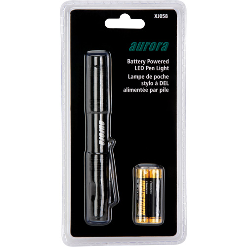 Lampe de poche stylo Cree, DEL, 90 lumens, Corps en Aluminium, piles AAA, Compris Solutions industrielles ALPHA