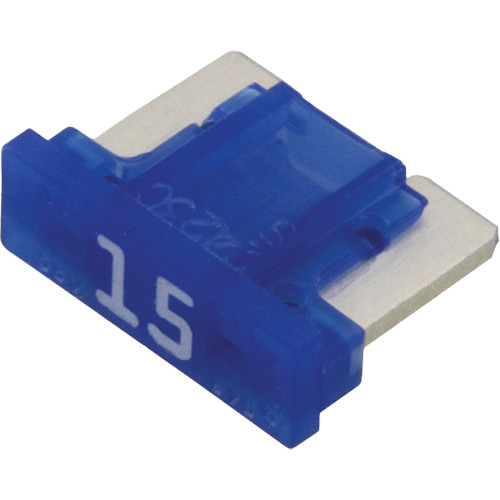 Fusible &agrave; lames pour automobiles LP de la s&eacute;rie MINI, Cartouche, 15 A, 58 V Solutions industrielles ALPHA