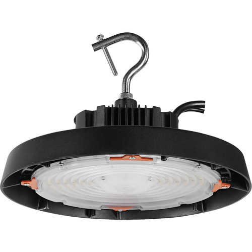 Lampe UFO High Bay, DEL, 120 - 347 V, 100 W, 7,3" h x 11" la Solutions industrielles ALPHA