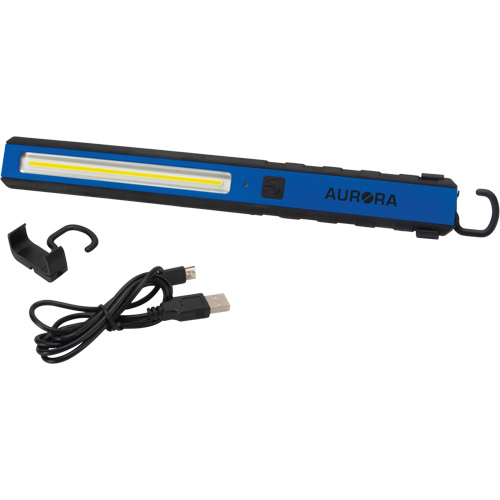 Lumi&egrave;re &eacute;troite, Crochet, Rechargeable, 500 lumens Solutions industrielles ALPHA