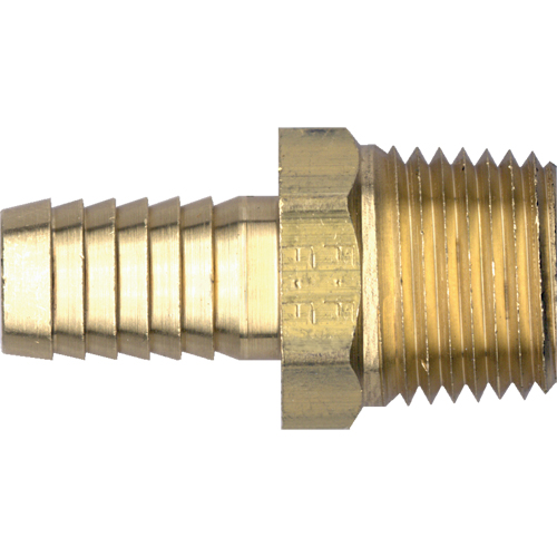 Raccord cannel&eacute; pour tuyau m&acirc;le 3/8", Laiton Solutions industrielles ALPHA
