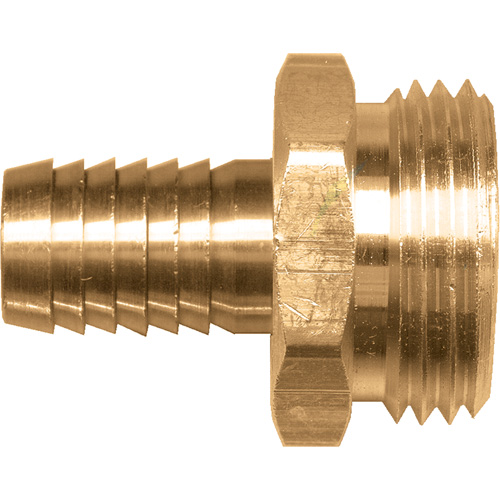 Male Hose Connector, Brass Solutions industrielles ALPHA