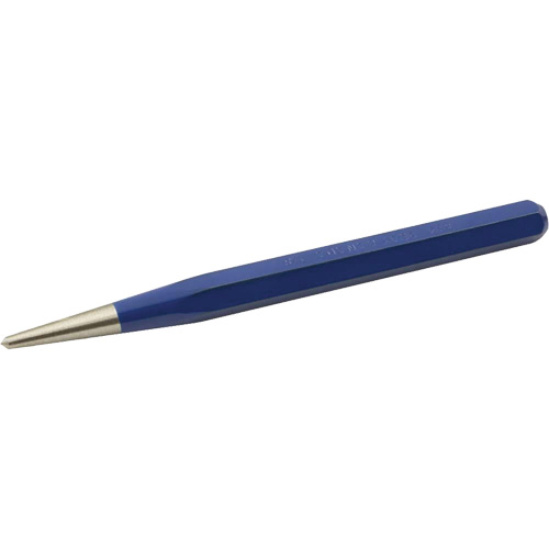 Centre Punch, 1/8" Dia., 3/8" Stock Size, 5" L Solutions industrielles ALPHA