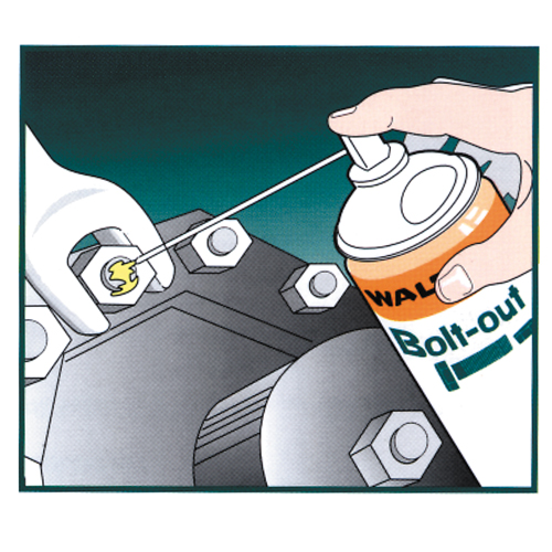 Bolt-Out Penetrating Lubricant, Aerosol Can Solutions industrielles ALPHA