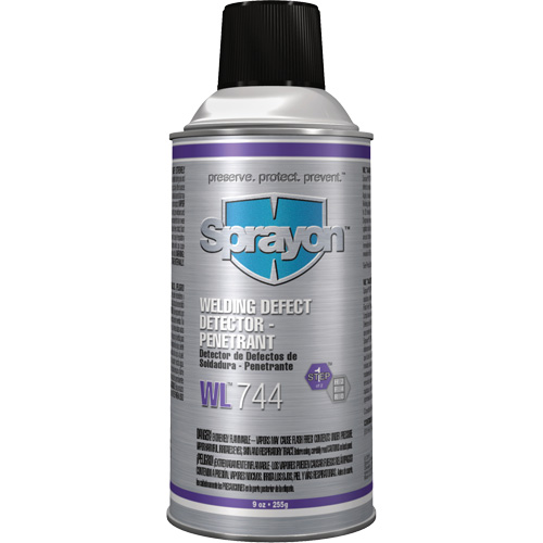 P&eacute;n&eacute;trant pour la d&eacute;tection des d&eacute;fauts de soudure WL744, Canette a&eacute;rosol Solutions industrielles ALPHA