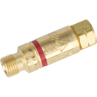 Flashback Arrestors - Oxy/Fuel Gas, Fuel Gas (red)/Oxygen (green), Torch Style Solutions industrielles ALPHA