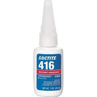 Colle instantan&eacute;e 416 Super Bonder, Transparent, Bouteille, 1 oz Solutions industrielles ALPHA