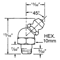 Fitting, 6 mm Thread Solutions industrielles ALPHA