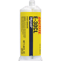 Hysol E-30CL Epoxy, Two-Part, Dual Cartridge, 77 g., Clear Solutions industrielles ALPHA