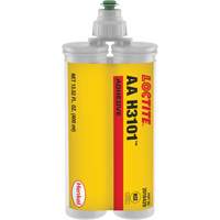 AA H3101 Structural Adhesive, Two-Part, Dual Cartridge, 400 ml, White Solutions industrielles ALPHA