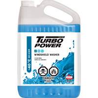 Liquide lave-glace toutes saisons Turbo Power, Cruche, 3,78 L Solutions industrielles ALPHA